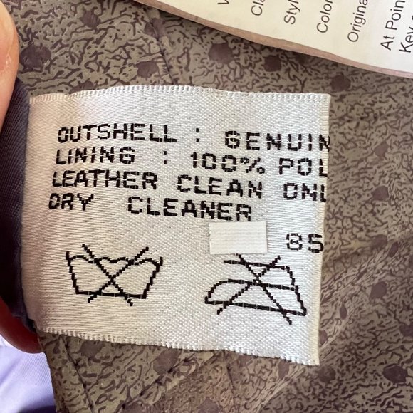 Vintage B Lucid Leather Pants Purple Speckled Print High Waist size 9 Junior - Picture 10 of 13